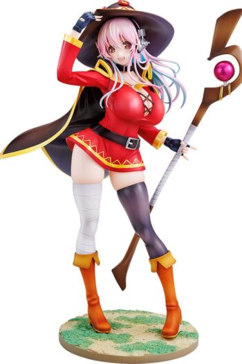Super Sonico x Konosuba PVC Statue 1/7 Super Sonico Megumin collaboration Ver. 25 cm