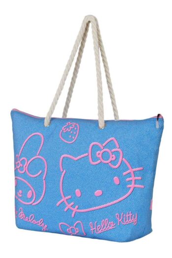 Sanrio Soleil Beach Bag Hello Kitty Denim Blue