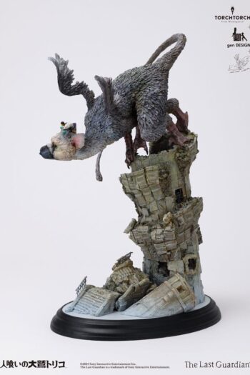 The Last Guardian Art Statue Trico by Akishi Ueda 50 cm