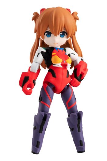 Evangelion Desktop Army Figures Shikinami Asuka Langley & Evangelion 2 8 - 15 cm