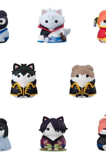 Gintama Mega Cat Project Mini Figures Nyantama Go Meow-Meow Edition! 3 cm Blind Box Display (8) (Repeat)