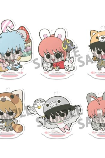 Gintama Acrylic Figure Prince Hata & Animal Paradise 6 cm Display (6)