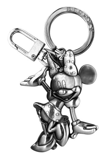 Mickey Mouse Pewter-Keychain Minnie