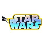 Star Wars Soft Touch PVC Bag Clip Logo