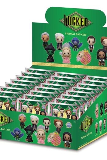 Wicked 3D Foam Bag Clips Series 1 Display (24)