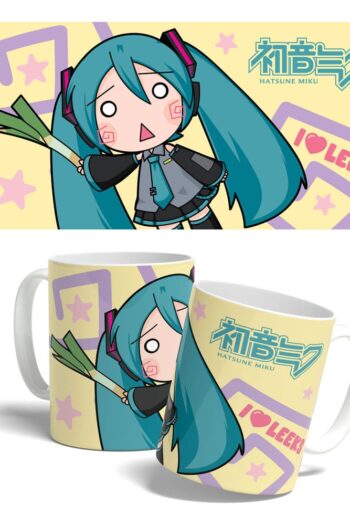 Hatsune Miku Mug Miku Chibi Leek Girl 325 ml