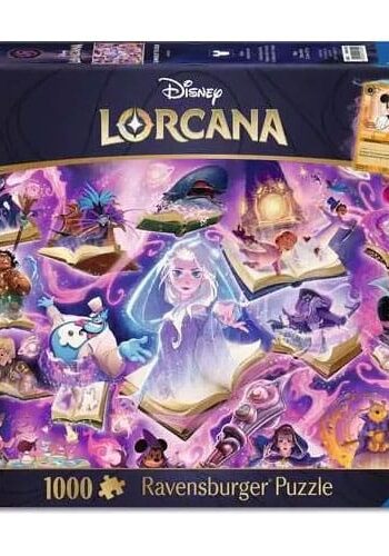 Disney Lorcana Jigsaw Puzzle Glimmers of the Realm: Amethyst (1000 pieces)