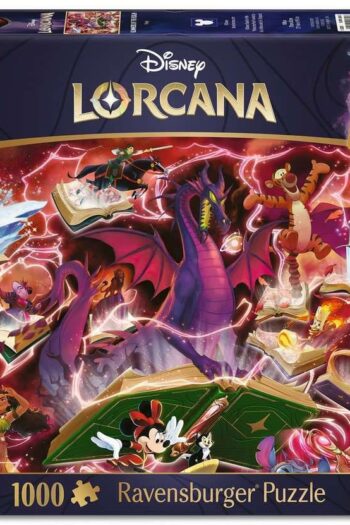 Disney Lorcana Jigsaw Puzzle Glimmers of the Realm: Ruby (1000 pieces)