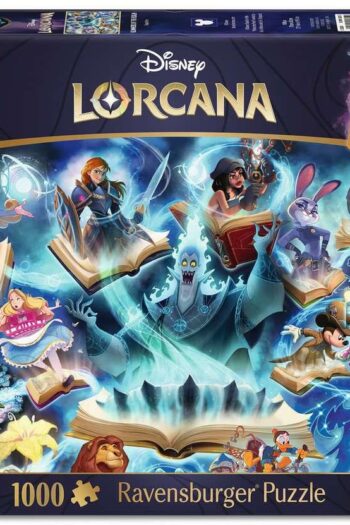 Disney Lorcana Jigsaw Puzzle Glimmers of the Realm: Sapphire (1000 pieces)