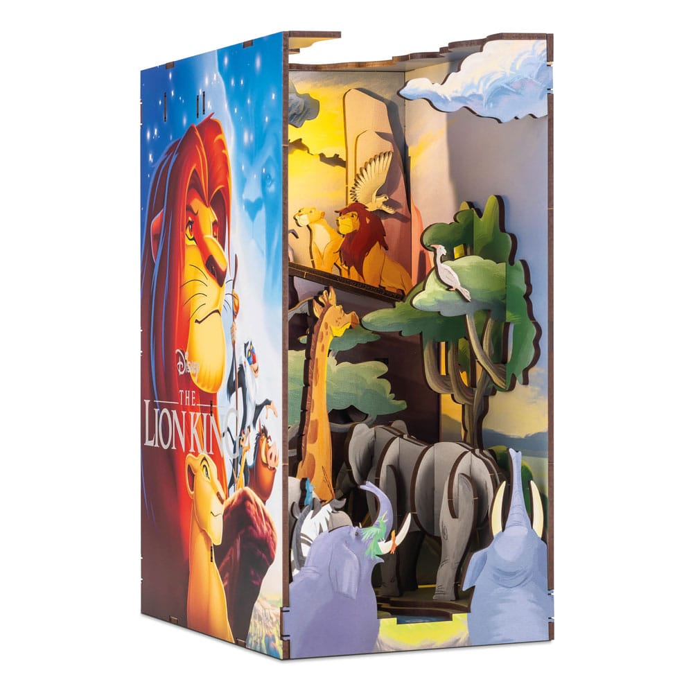 x_rev00534 Disney Tiny Adventures Book Nook Mini Diorama The Lion King 23 cm - immagine 1