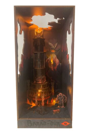 The Lord of the Rings Tiny Adventures Book Nook Mini Diorama Barad-Dûr 23 cm