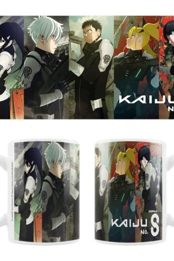 Kaiju No. 8 Ceramic Mug Mina, Reno, Kafka, Kikoru, Hoshina