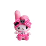 Sanrio Plush Figure My Melody Pink Black Party Anniversary Edition XL 35 cm