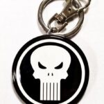 Marvel Comics Metal Keychain Punisher Logo