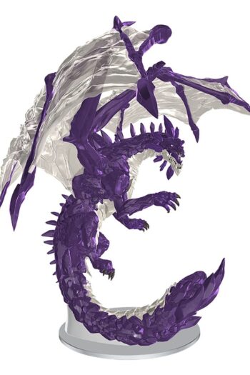 D&D Icons of the Realms Boxed prepainted Miniatures Adult Amethyst Dragon 38 cm