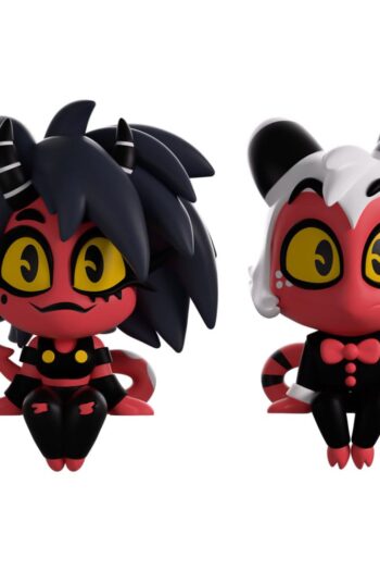 Helluva Boss Vinyl Figures Millie & Moxxie Monitor Buddiez