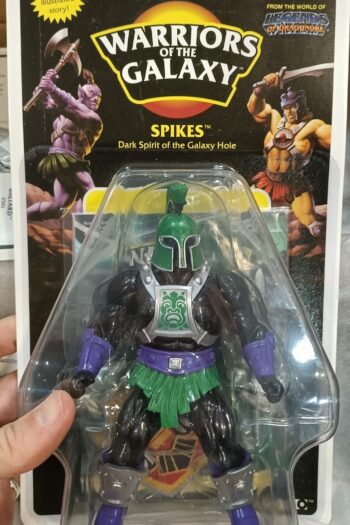 Warriors of The Galaxy Carded 5.5″ Figure Spiker From Legends of Dragonore – Wave by Formo Toys