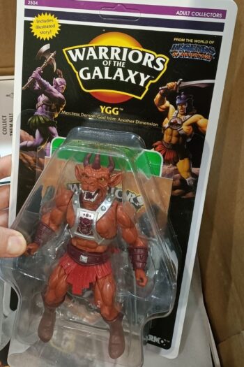 Warriors of The Galaxy Carded 5.5″ Figure Ygg  – From Legends of Dragonore – Wave by Formo Toys