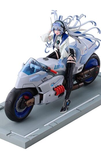 Vsinger PVC Statue 1/7 Vsinger Luo Tianyi Retro-Future Storm Driver Ver. 23 cm