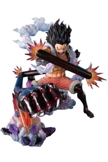 One Piece Figuarts ZERO Extra Battle PVC Statue Monkey D. Luffy Gear 4 Snake Man King Cobra 21 cm