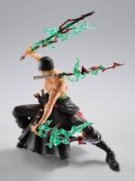 One Piece S.H. Figuarts Roronoa Zoro King Of Hell by Bandai - immagine 5