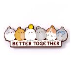 Molang Pin Badge Better Together