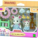 Sylvanian Families: Marshmallow Mouse Bath Fun Play Set