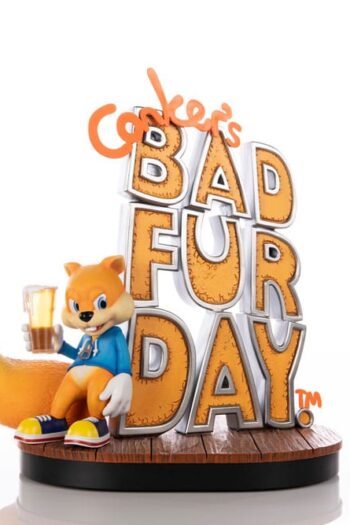 Conker´s Bad Fur Day Statue Game Cover Exclusive Edition 45 cm