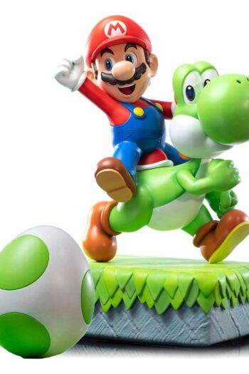 Super Mario Statue Mario & Yoshi 48 cm