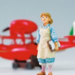 Porco Rosso model kit with figure 1/72 Savoia S.21F Version 2 & Fio