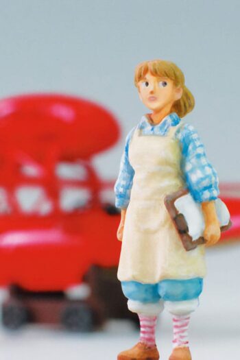 Porco Rosso model kit with figure 1/72 Savoia S.21F Version 2 & Fio