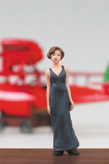 Porco Rosso model kit with figure 1/48 Savoia S.21F Version 2 & Gina