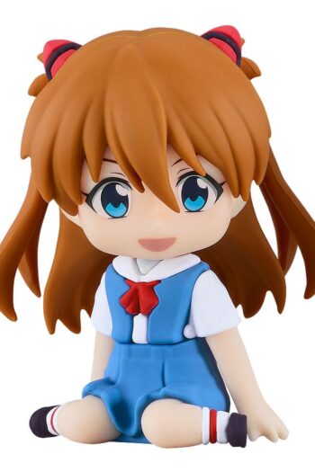 Rebuild of Evangelion Rubber Mascot Nendroid Plus Mini Figure Asuka Shikinami Langley 8 cm