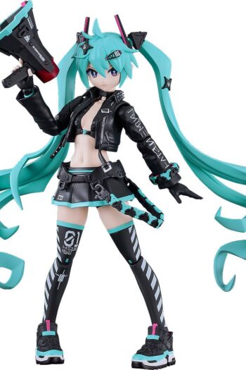 Character Vocal Series 01: Hatsune Miku Plamatea Plastic Model Kit Hatsune Miku: Chuocho Tactical Craft Ver. 15 cm