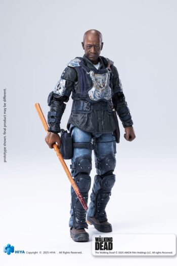 The Walking Dead: The Ones Who Lived Exquisite Mini Action Figure 1/18 Morgan 10 cm