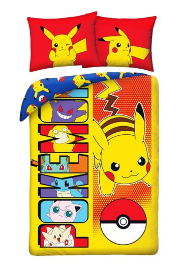 Pokémon Duvet Set Ver. 15 140 x 200 cm / 70 x 90 cm
