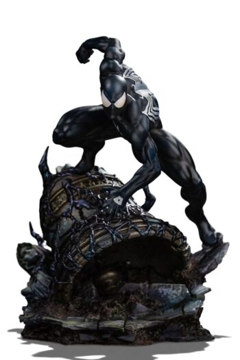 Marvel BDS Art Scale Statue 1/10 Spider-Man Black Costume 20 cm