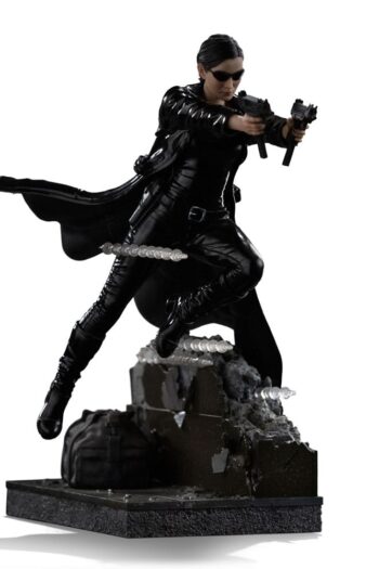 The Matrix Art Scale Statue 1/10 Trinity 22 cm