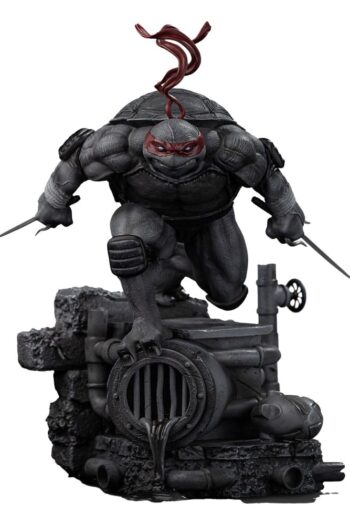 Teenage Mutant Ninja Turtles Art Scale Statue 1/10 Raphael Black and White Variant 26 cm heo exclusive