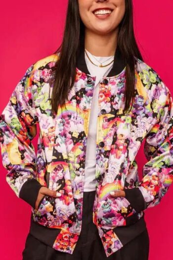 The Care Bears x Universal Monsters by Loungefly Bomber Jacket Unisex Barbie 65th Anniversary Size L