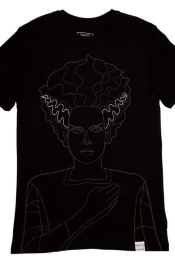 Universal Monsters by Loungefly Tee T-Shirt Unisex Bride of Frankenstein Size M