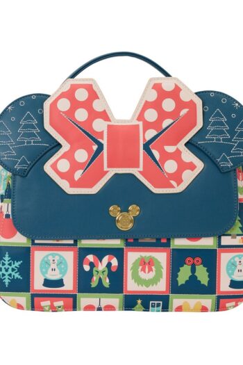 Disney by Loungefly Crossbody Bag Mickey and Minnie Holiday