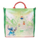 Disney by Loungefly Canvas Tote Lilo&Stitch Holiday