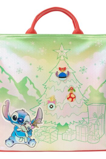 Disney by Loungefly Canvas Tote Lilo&Stitch Holiday