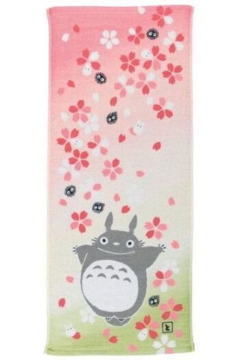 My Neighbor Totoro Imabari Towel Totoro Hanafubuki 34 x 80 cm