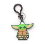 Star Wars Soft Touch PVC Bag Clip Baby Yoda Unknown Species