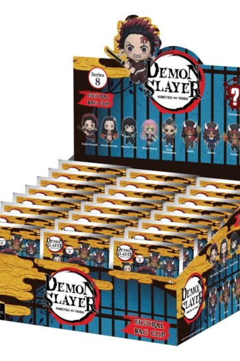 Demon Slayer Season 3 3D Foam Bag Clips Series 8 Display (24)