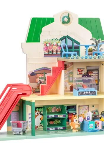 Bluey Mini Figure Playset Bluey Let's Play Chef Supermarket