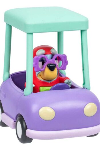 Bluey  Mini Figure Playset Janet & Granny Car