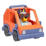 Bluey  Mini Figure Playset Bluey & 4WD Car
